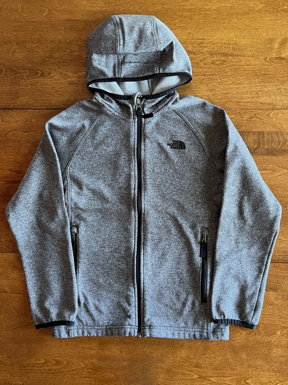 The North Face gray athletic hoodie M 10/12